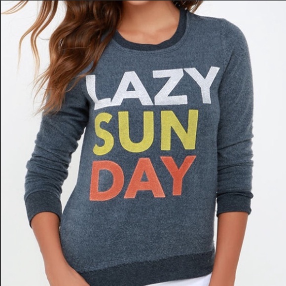 Chaser - Lazy Sunday - Slouchy Sweatshirt - Picture 4 of 4